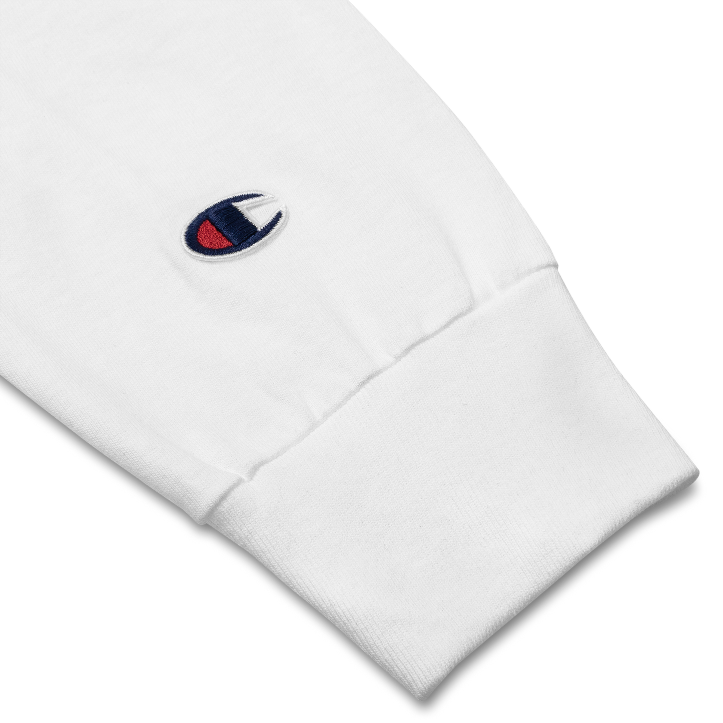 Men's Champion Long Sleeve Shirt white
