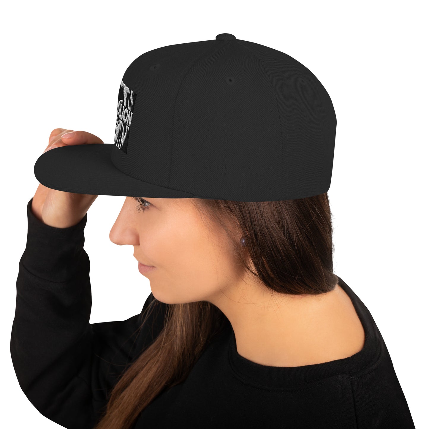 Snapback Hat black green