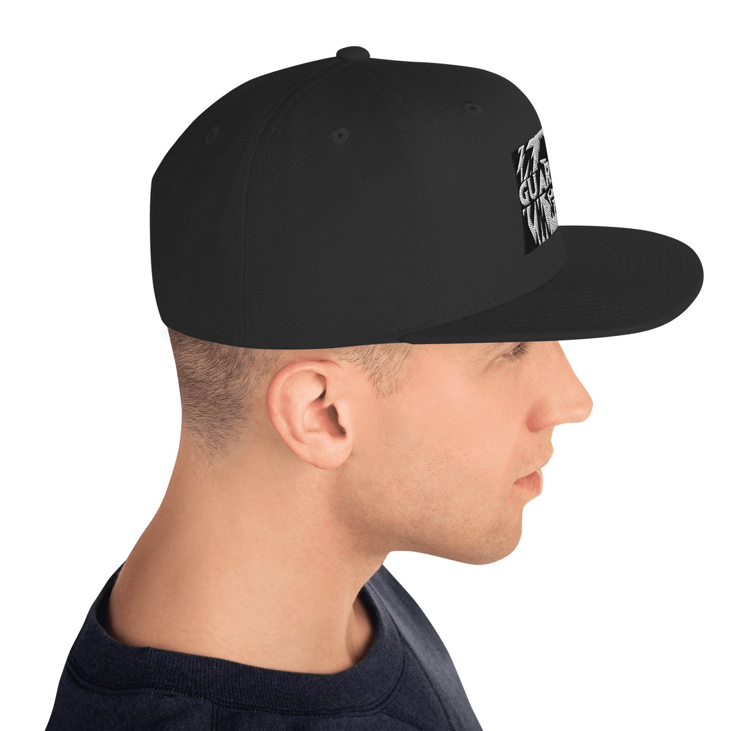 Snapback Hat black green