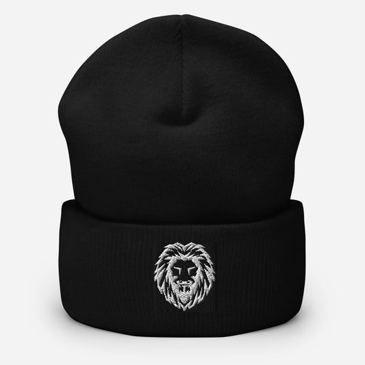 Cuffed Beanie | Yupoong 1501KC embroidered black insignia