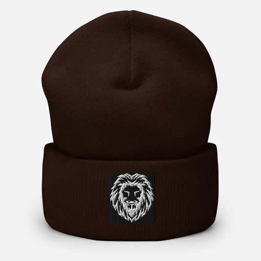 Cuffed Beanie | Yupoong 1501KC embroidered black insignia