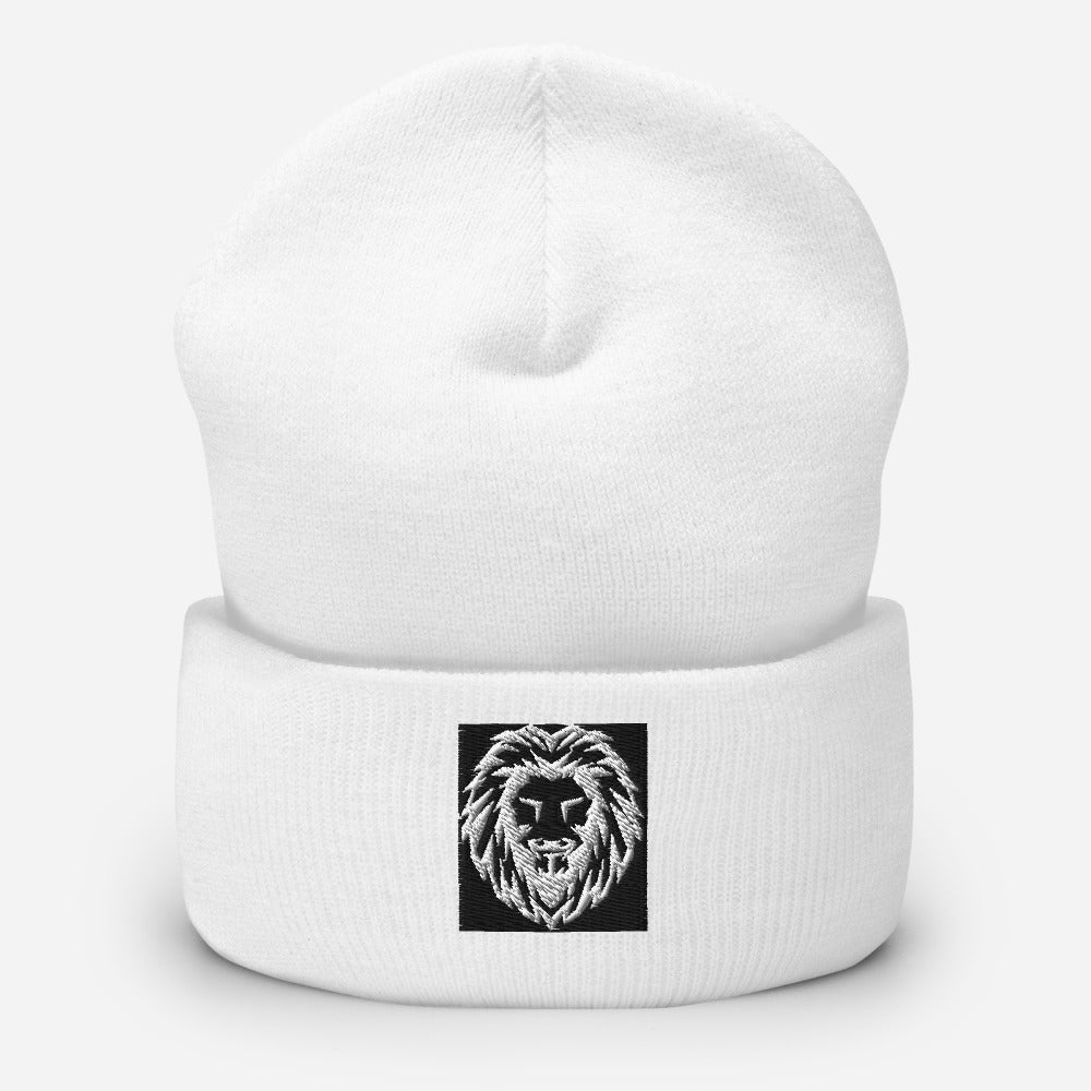 Cuffed Beanie | Yupoong 1501KC embroidered black insignia
