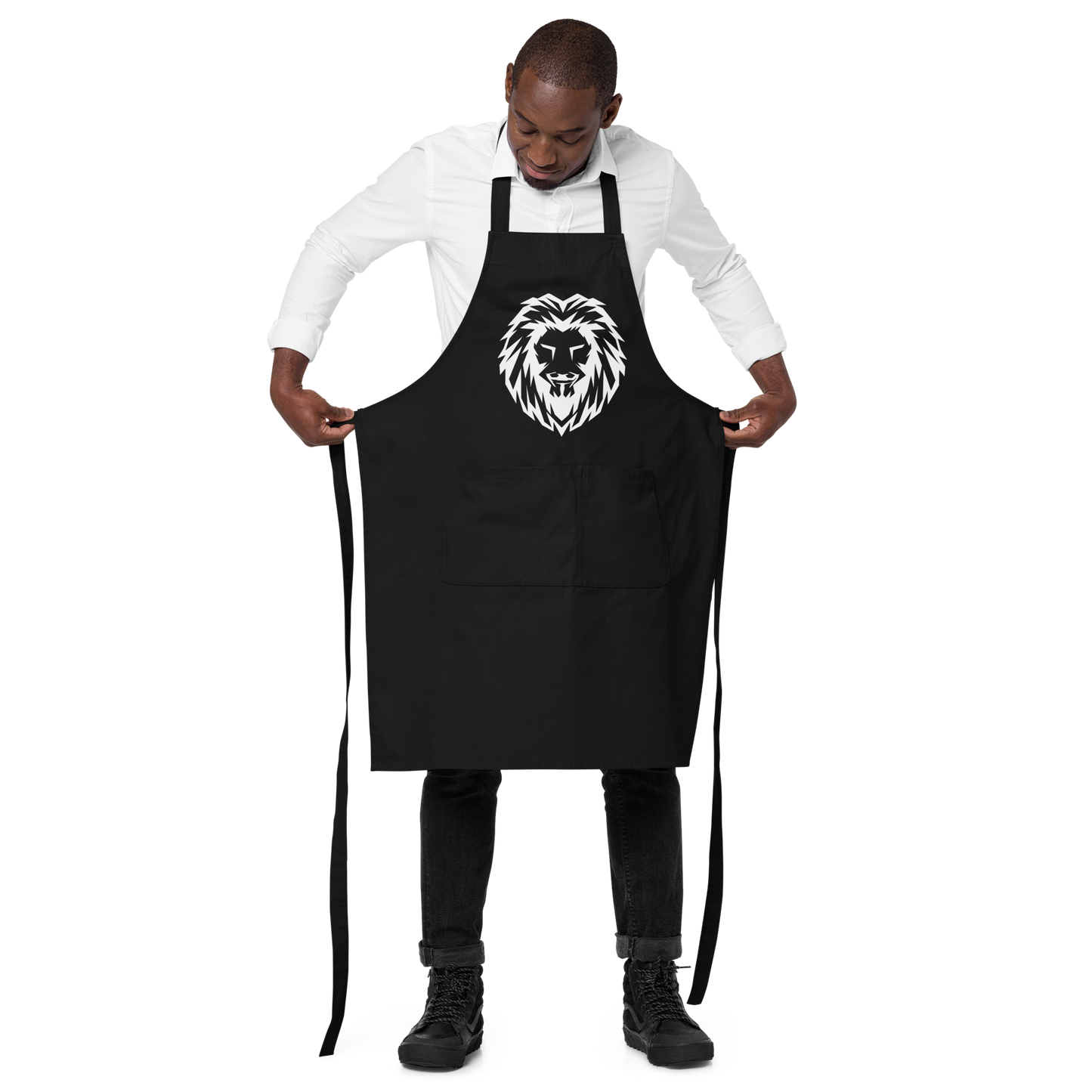 Organic Cotton Apron white