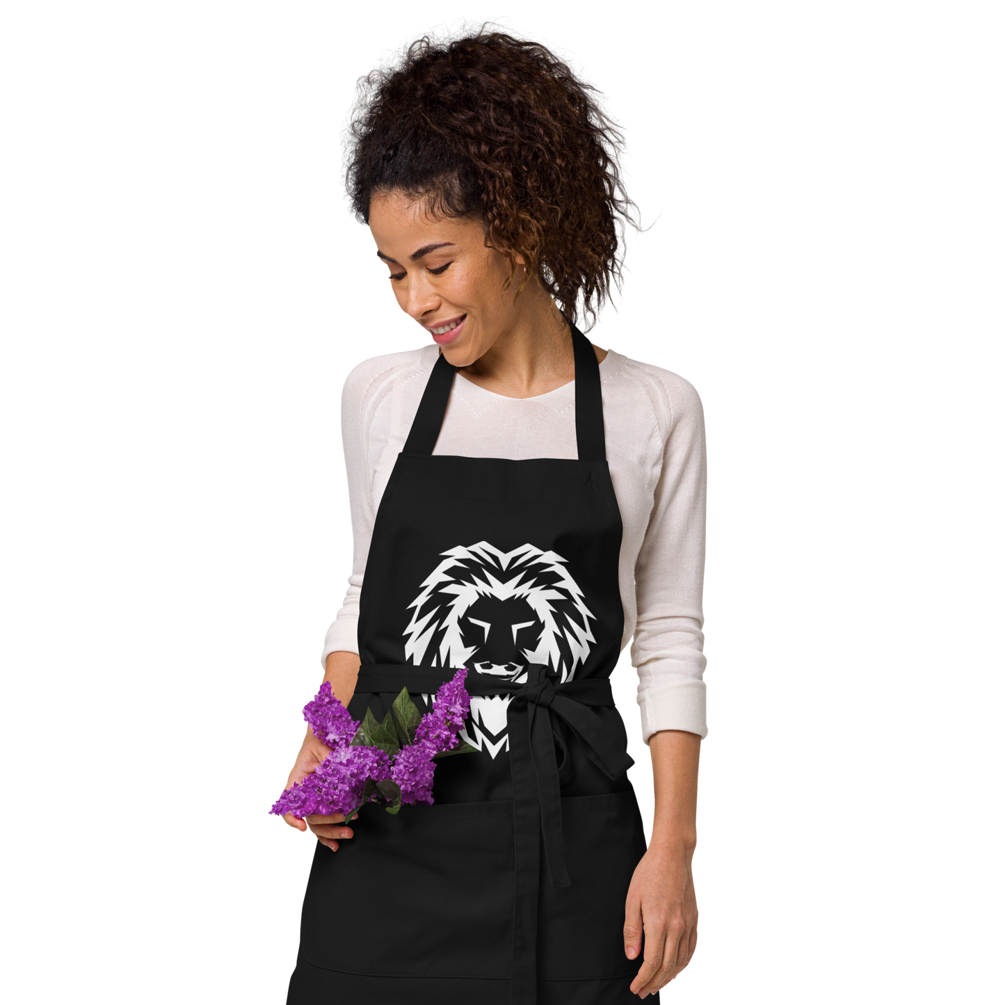 Organic Cotton Apron white