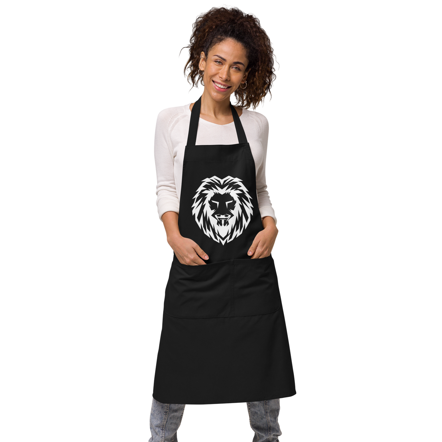 Organic Cotton Apron white