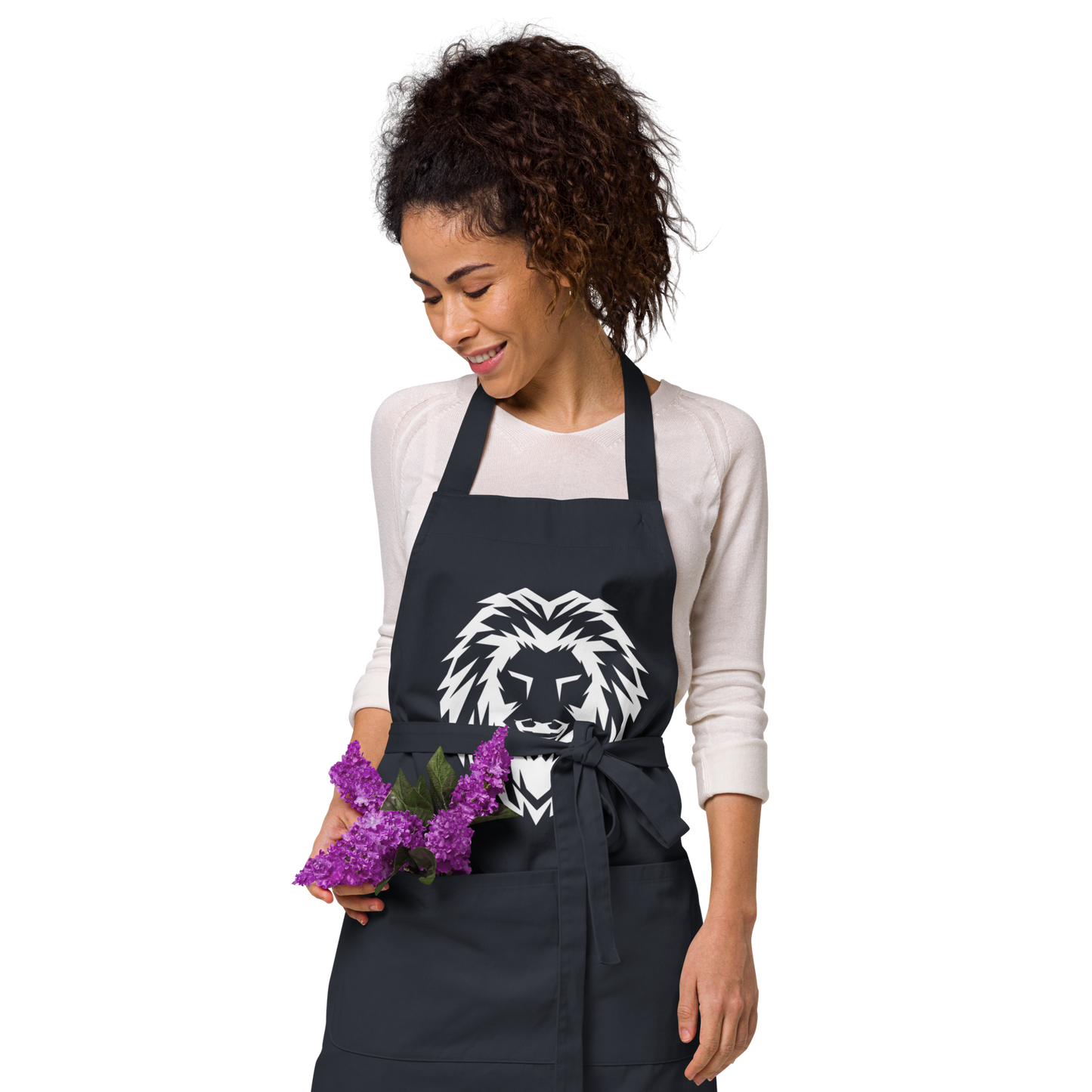 Organic Cotton Apron white