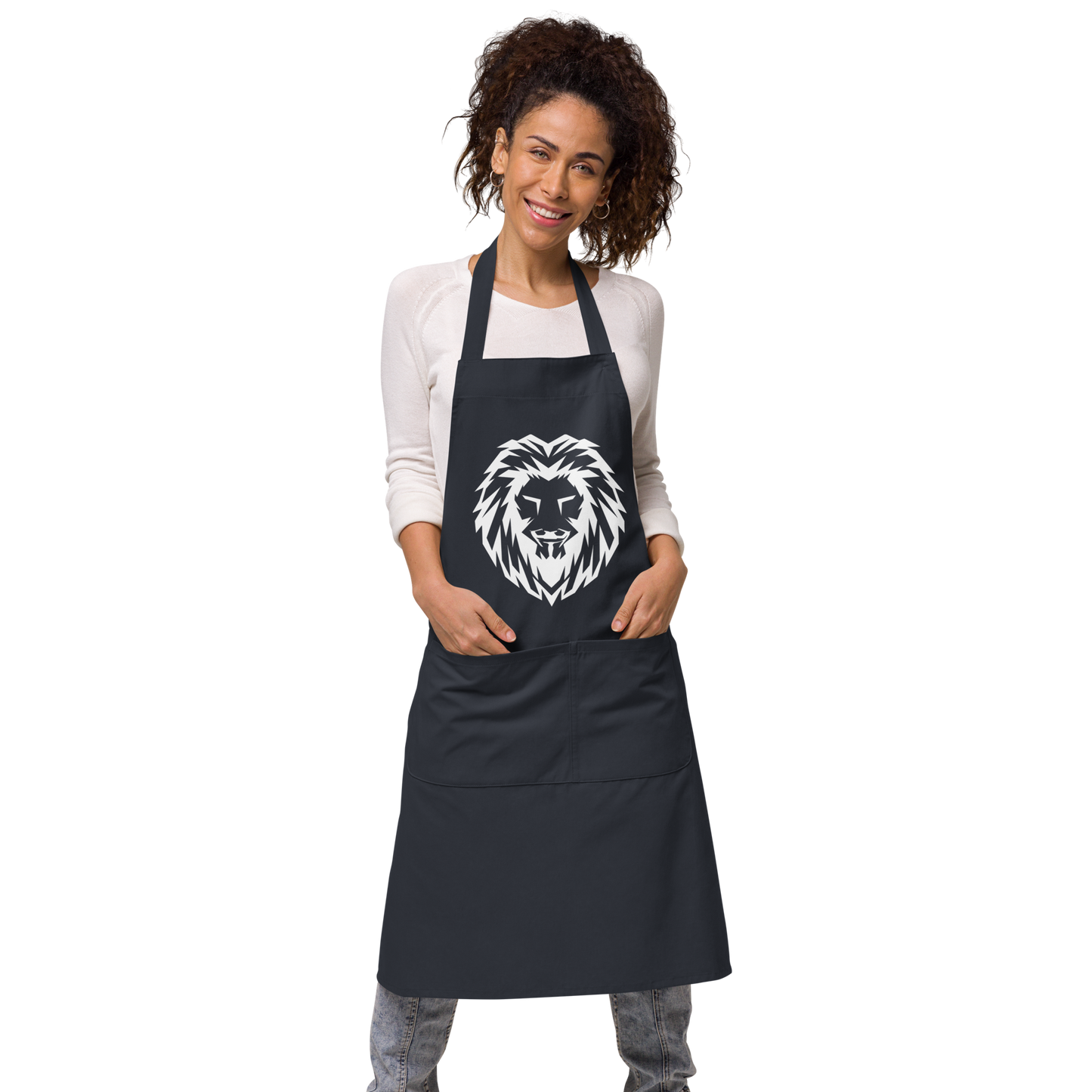 Organic Cotton Apron white