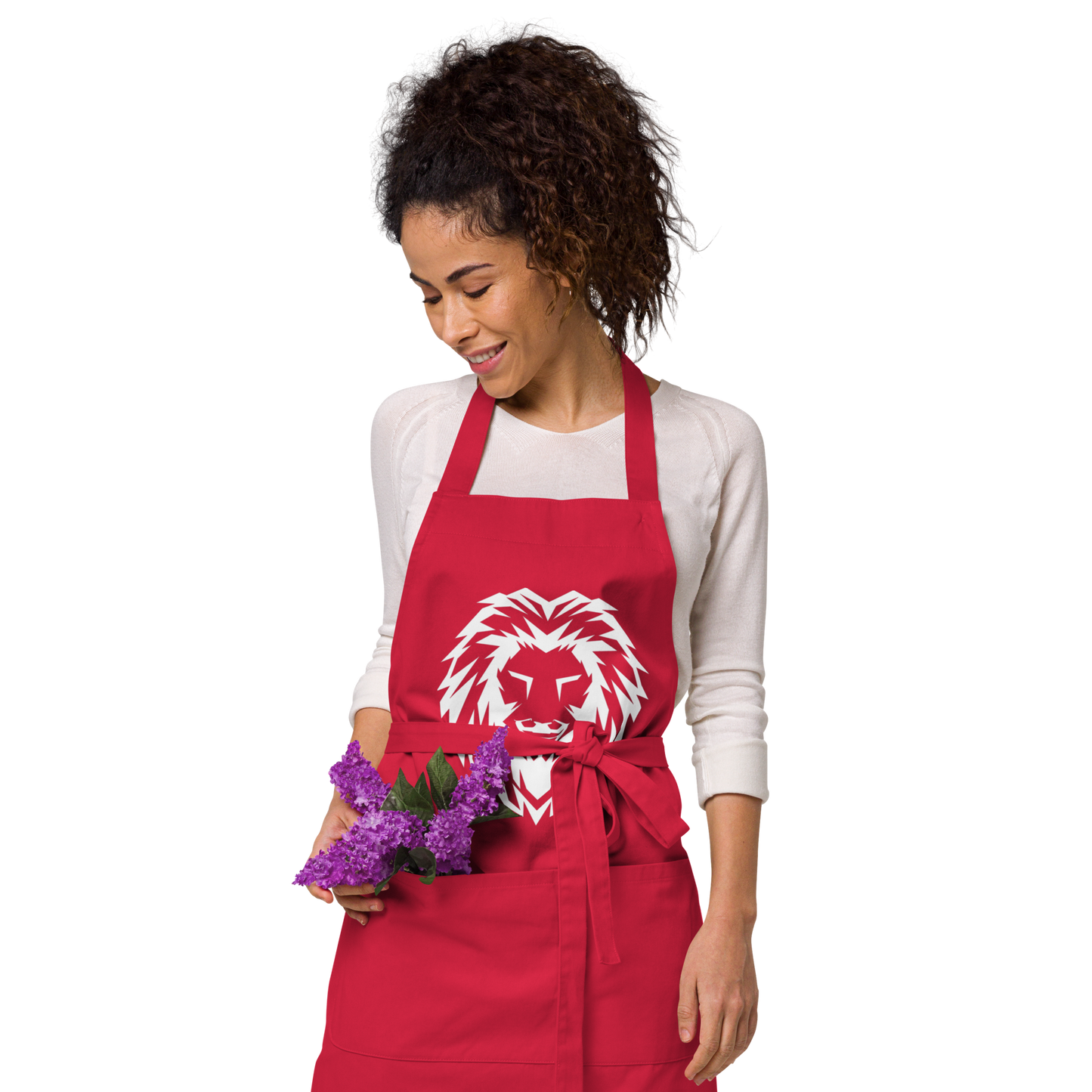 Organic Cotton Apron white