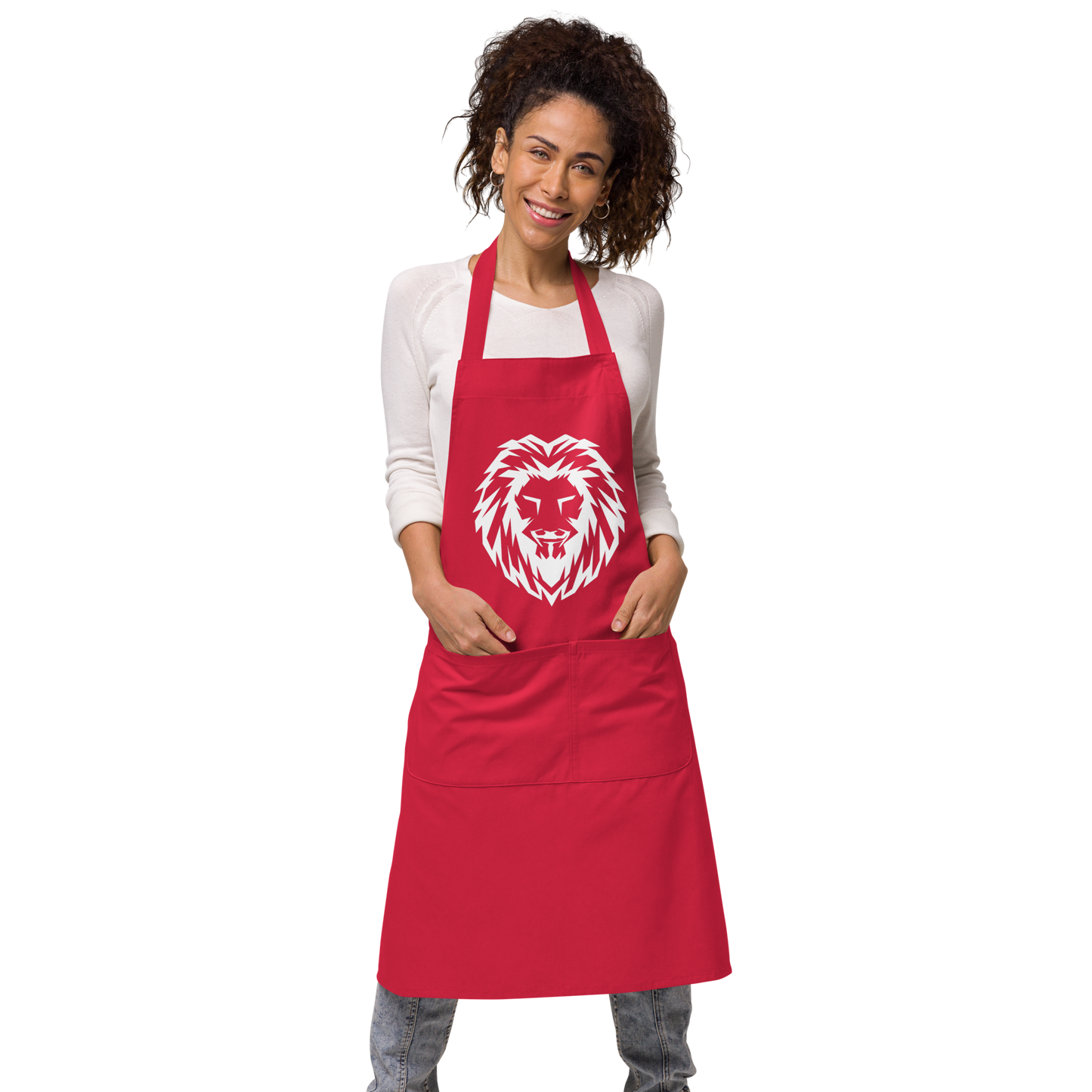 Organic Cotton Apron white