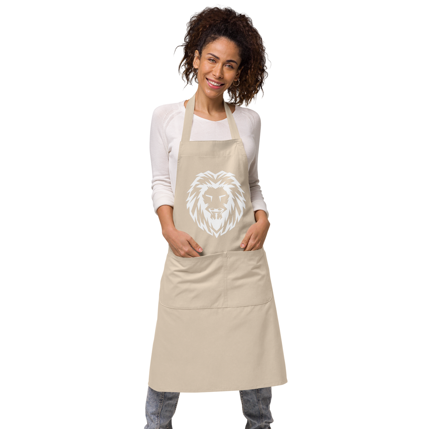 Organic Cotton Apron white