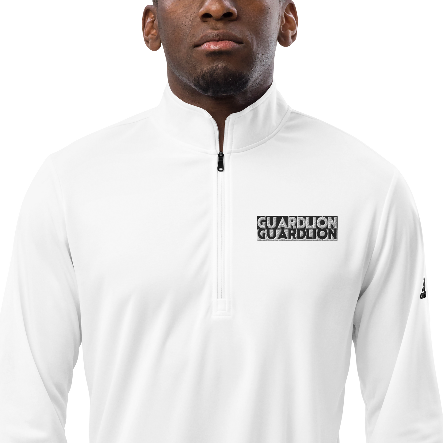 Adidas Quarter Zip Pullover white