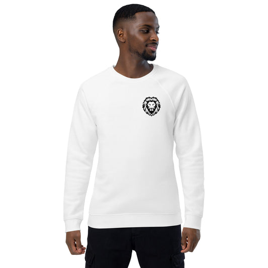 Unisex Organic Raglan Sweatshirt white
