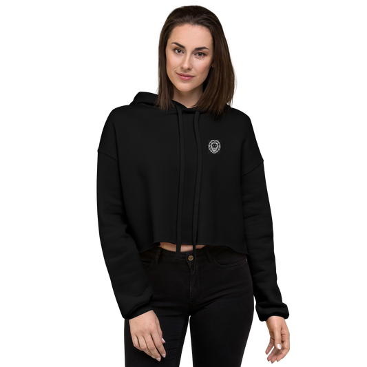 Crop Hoodie | Bella + Canvas 7502 embroidered